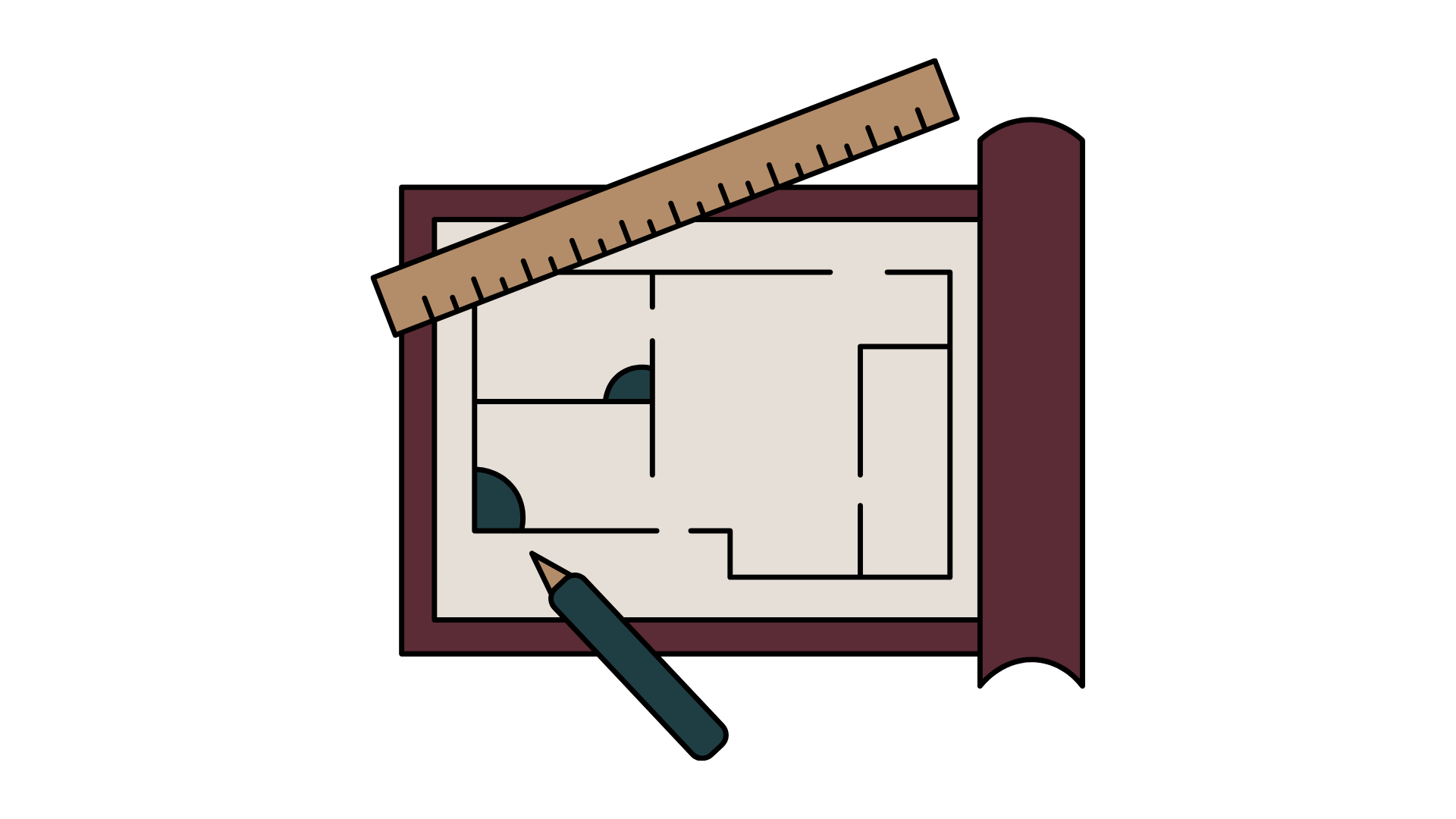 Planta Baixa Ilustração